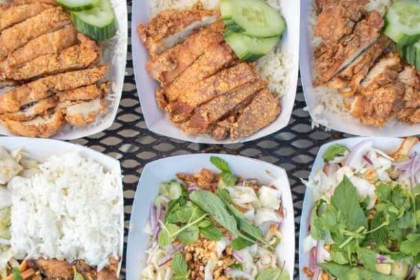 a box filled with different types of food