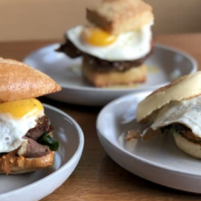 a sandwich on a plate